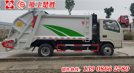 多利卡玉柴發(fā)動機6方壓縮式垃圾車