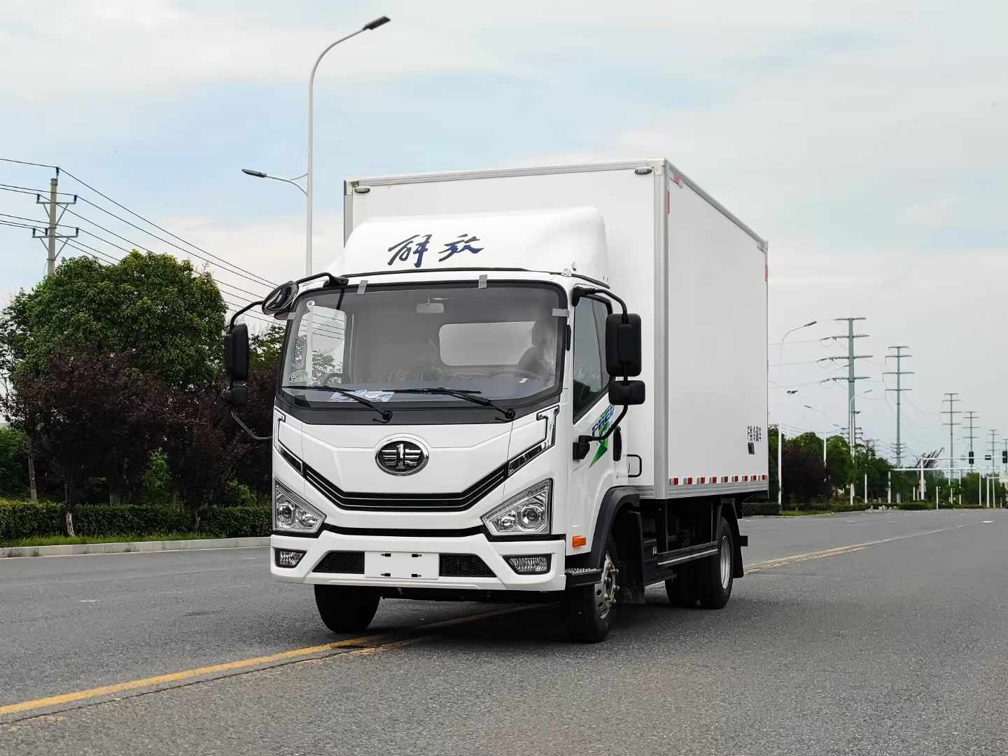 解放虎6G混動冷藏車